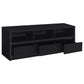Rutland 59-inch 3-drawer TV Stand Media Console Black - Discount Furniture Connection