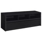 Rutland 59-inch 3-drawer TV Stand Media Console Black - Discount Furniture Connection