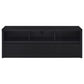 Rutland 59-inch 3-drawer TV Stand Media Console Black - Discount Furniture Connection