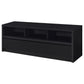 Rutland 59-inch 3-drawer TV Stand Media Console Black - Discount Furniture Connection