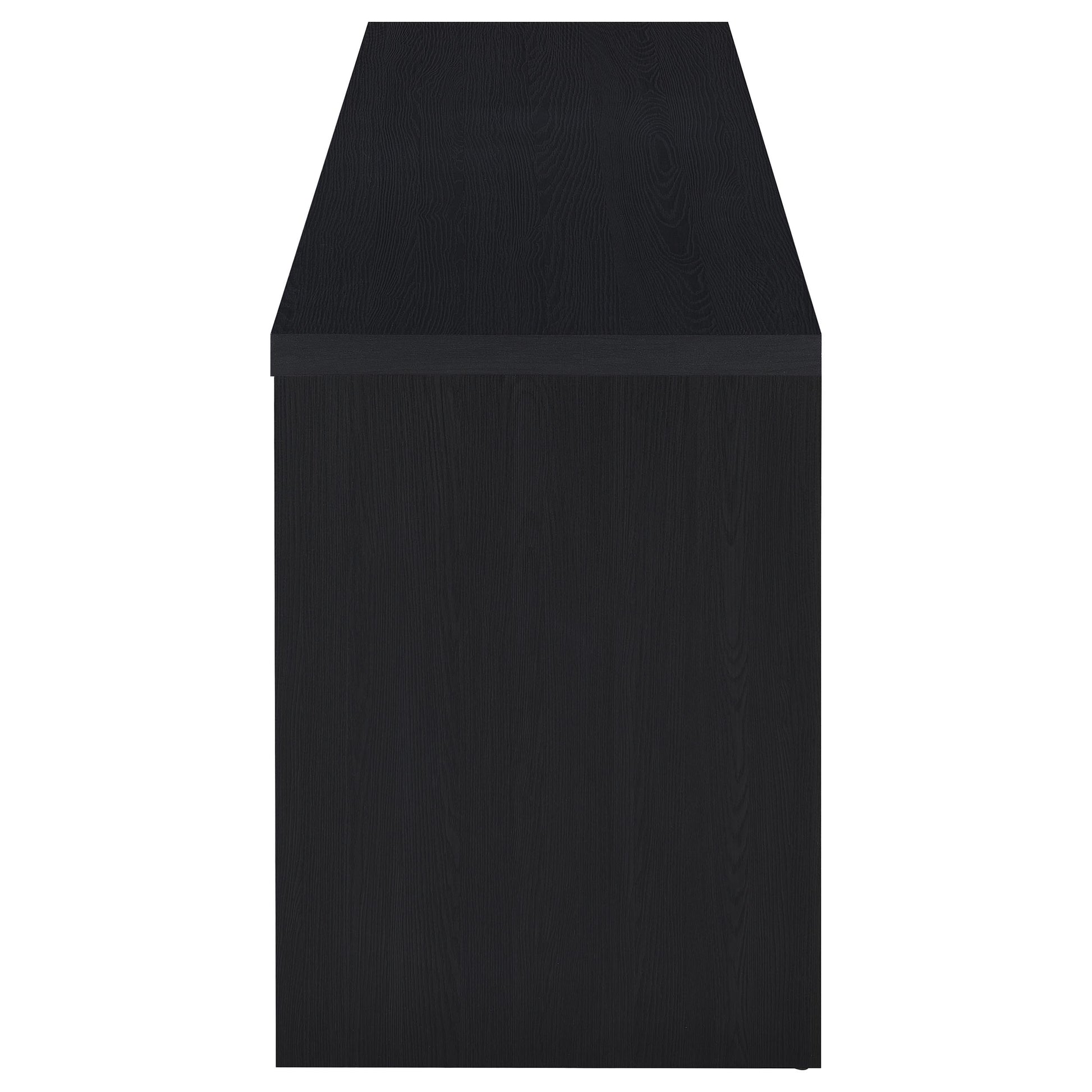 Rutland 59-inch 3-drawer TV Stand Media Console Black - Discount Furniture Connection