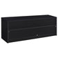 Rutland 59-inch 3-drawer TV Stand Media Console Black - Discount Furniture Connection