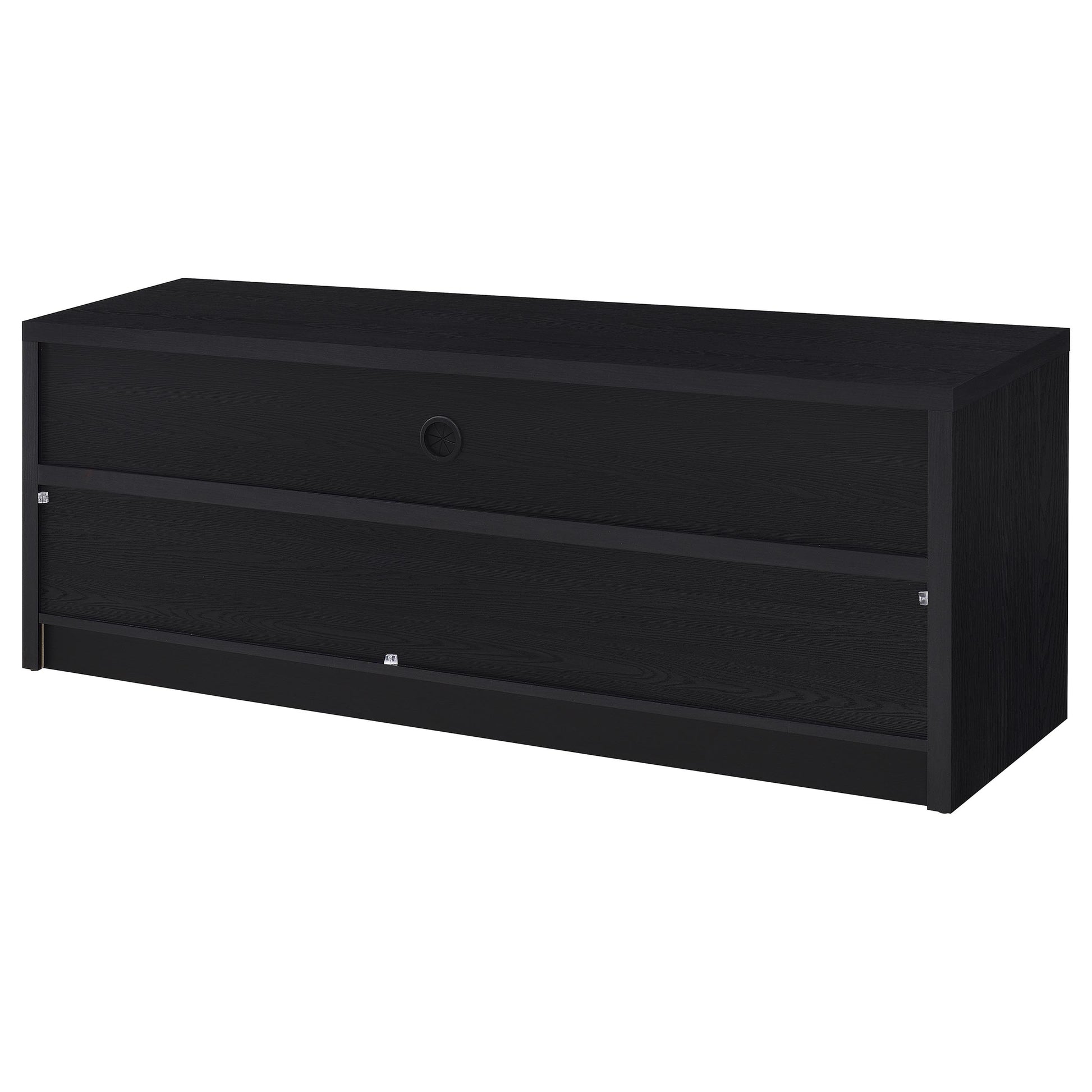 Rutland 59-inch 3-drawer TV Stand Media Console Black - Discount Furniture Connection