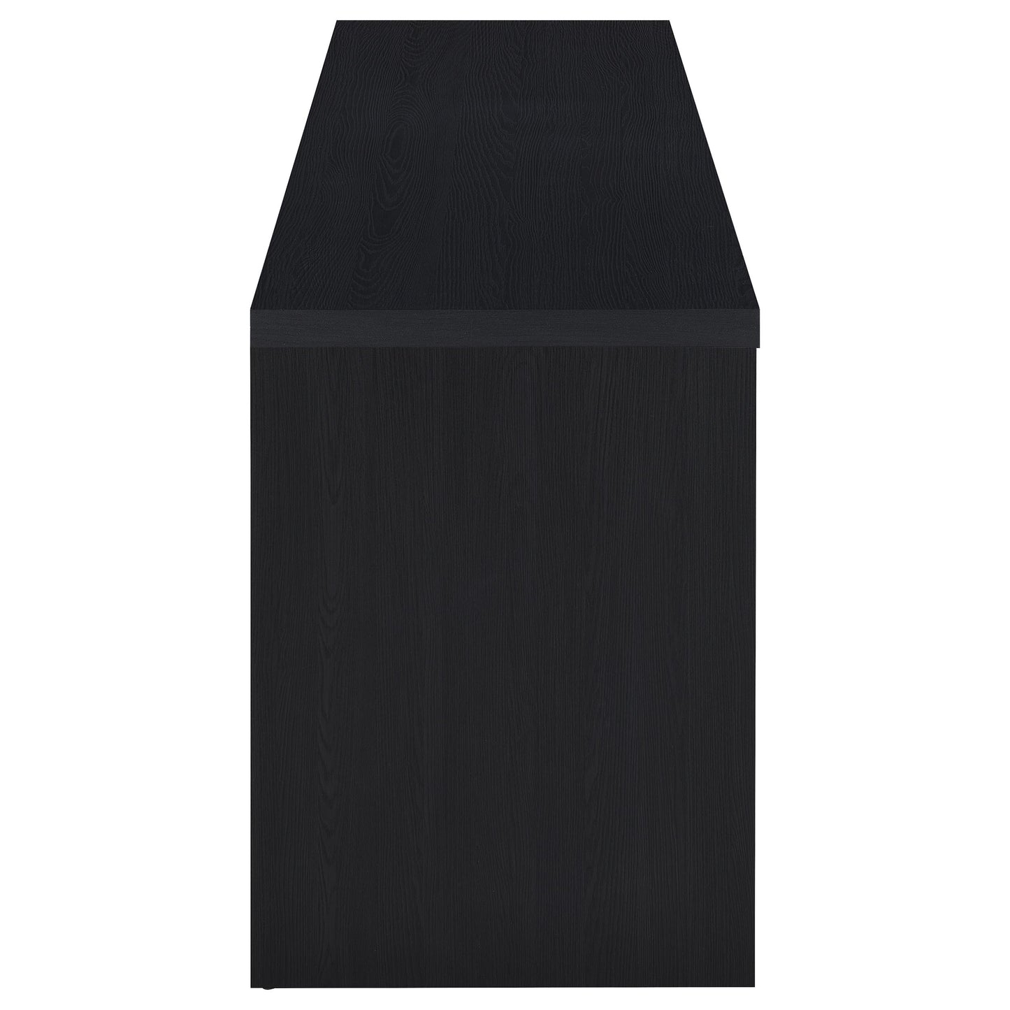 Rutland 59-inch 3-drawer TV Stand Media Console Black - Discount Furniture Connection
