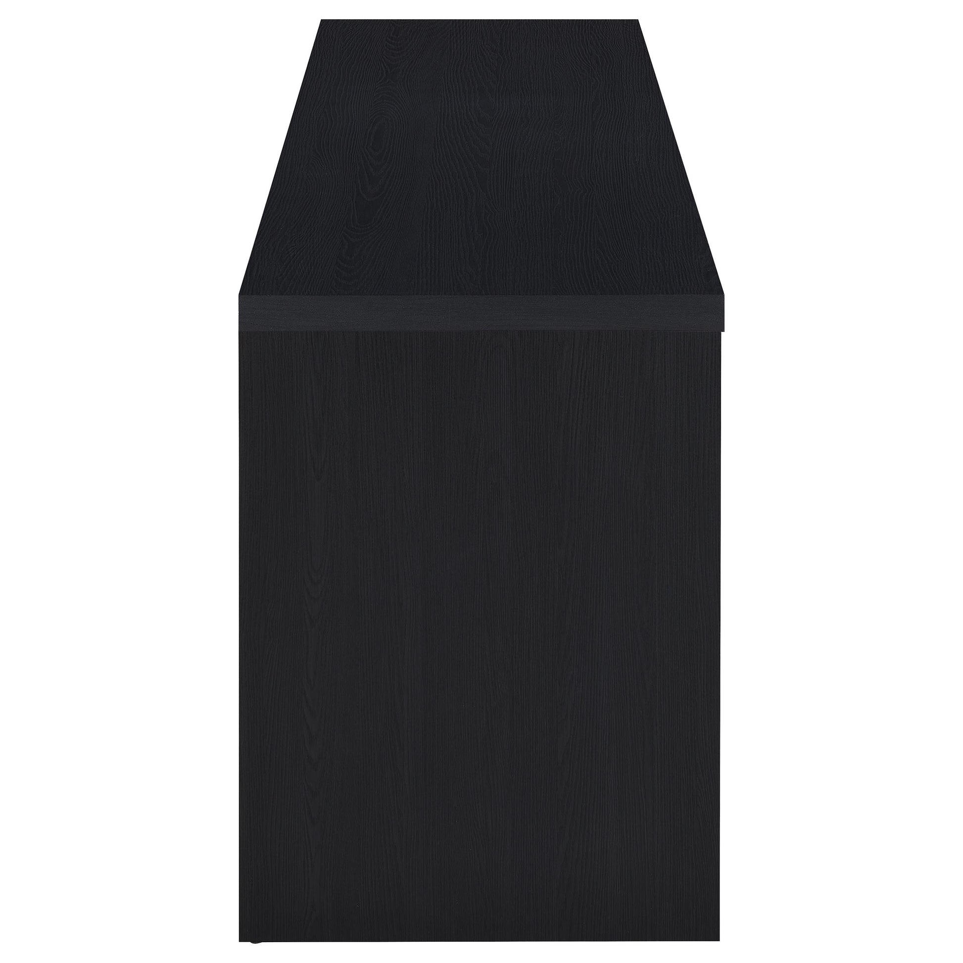 Rutland 59-inch 3-drawer TV Stand Media Console Black - Discount Furniture Connection