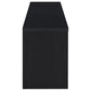 Rutland 59-inch 3-drawer TV Stand Media Console Black - Discount Furniture Connection