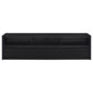 Rutland 78-inch 3-drawer TV Stand Media Console Black - Discount Furniture Connection