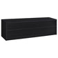 Rutland 78-inch 3-drawer TV Stand Media Console Black - Discount Furniture Connection