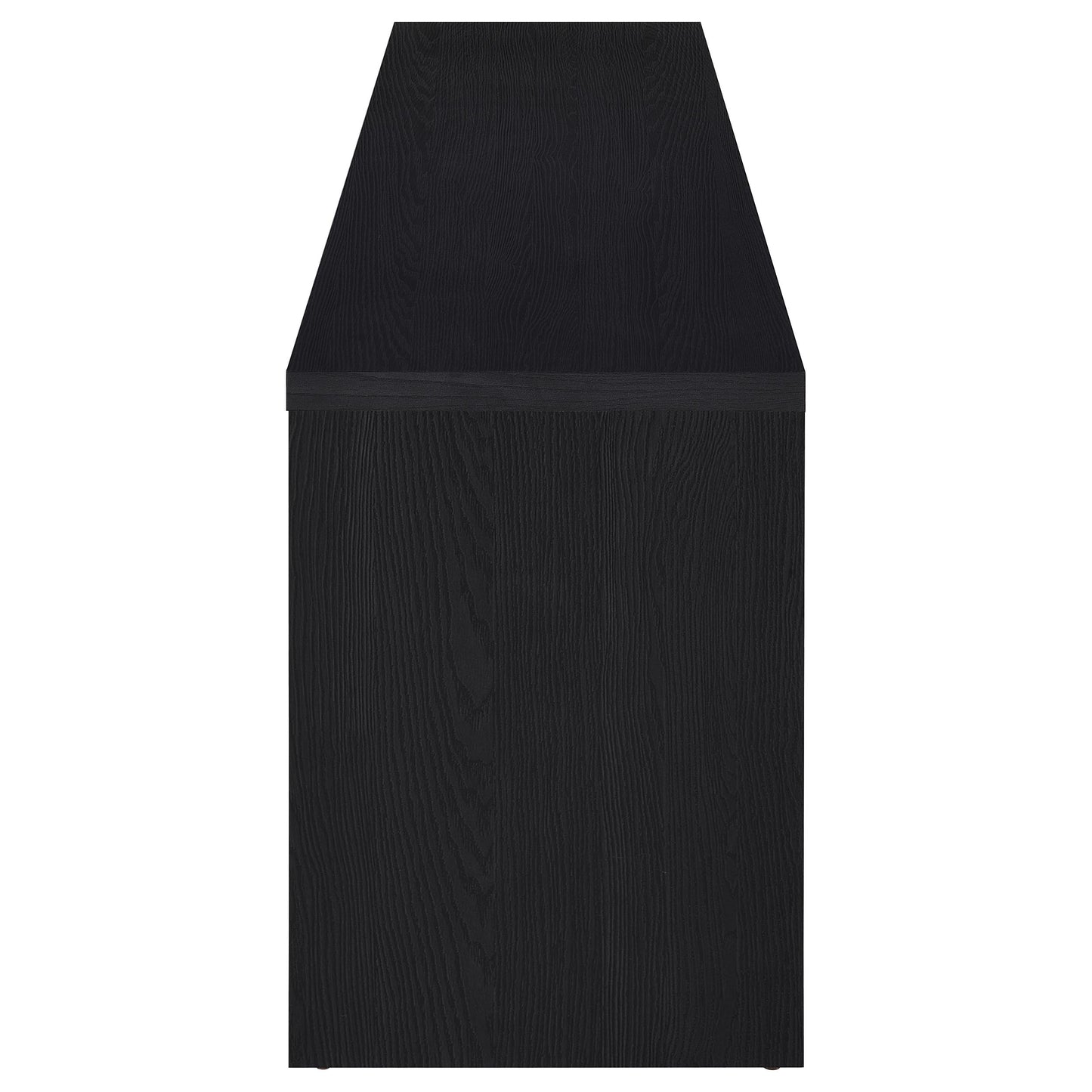 Rutland 78-inch 3-drawer TV Stand Media Console Black - Discount Furniture Connection