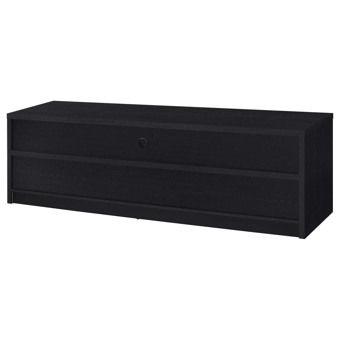 Rutland 78-inch 3-drawer TV Stand Media Console Black - Discount Furniture Connection