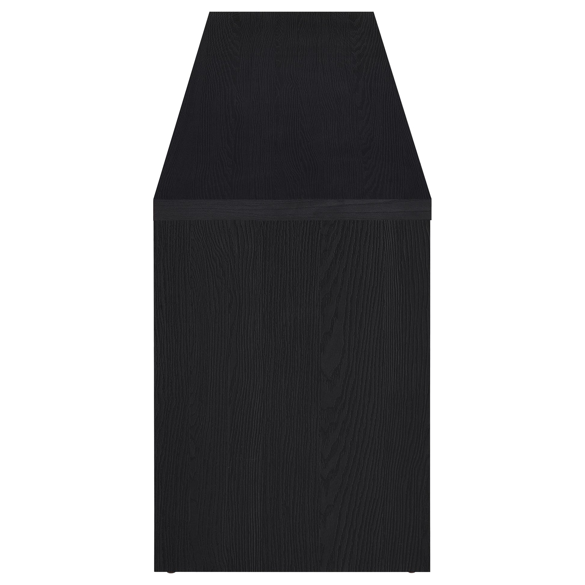 Rutland 78-inch 3-drawer TV Stand Media Console Black - Discount Furniture Connection