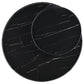 Briggs 2-piece Round Coffee and End Table Set Black
