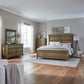 Queen Panel Bed, Dresser & Mirror, Chest