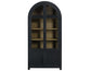 Magnolia Curio, Black with Weathered Sand Interior