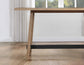 Aubrey 5-Piece 59.5″ Counter Dining Set, Driftwood Finish