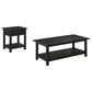 Payne 2-piece Coffee and 1-drawer End Table Set Java - Discount Furniture Connection