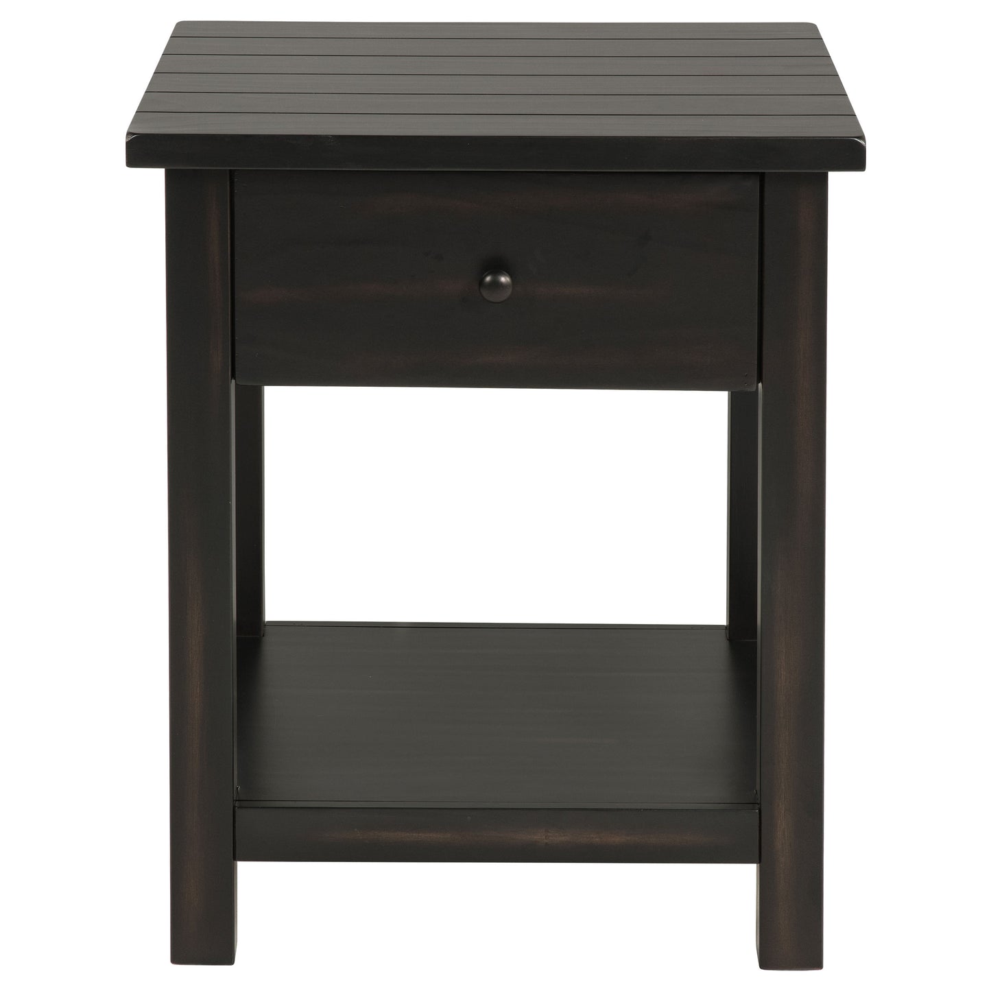 Payne 2-piece Coffee and 1-drawer End Table Set Java - Discount Furniture Connection