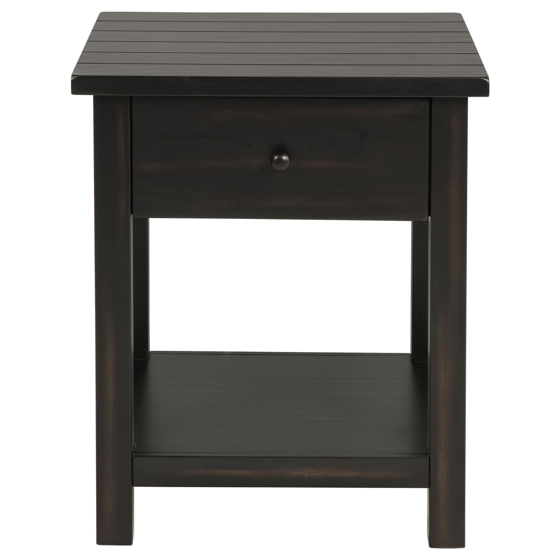 Payne 2-piece Coffee and 1-drawer End Table Set Java - Discount Furniture Connection