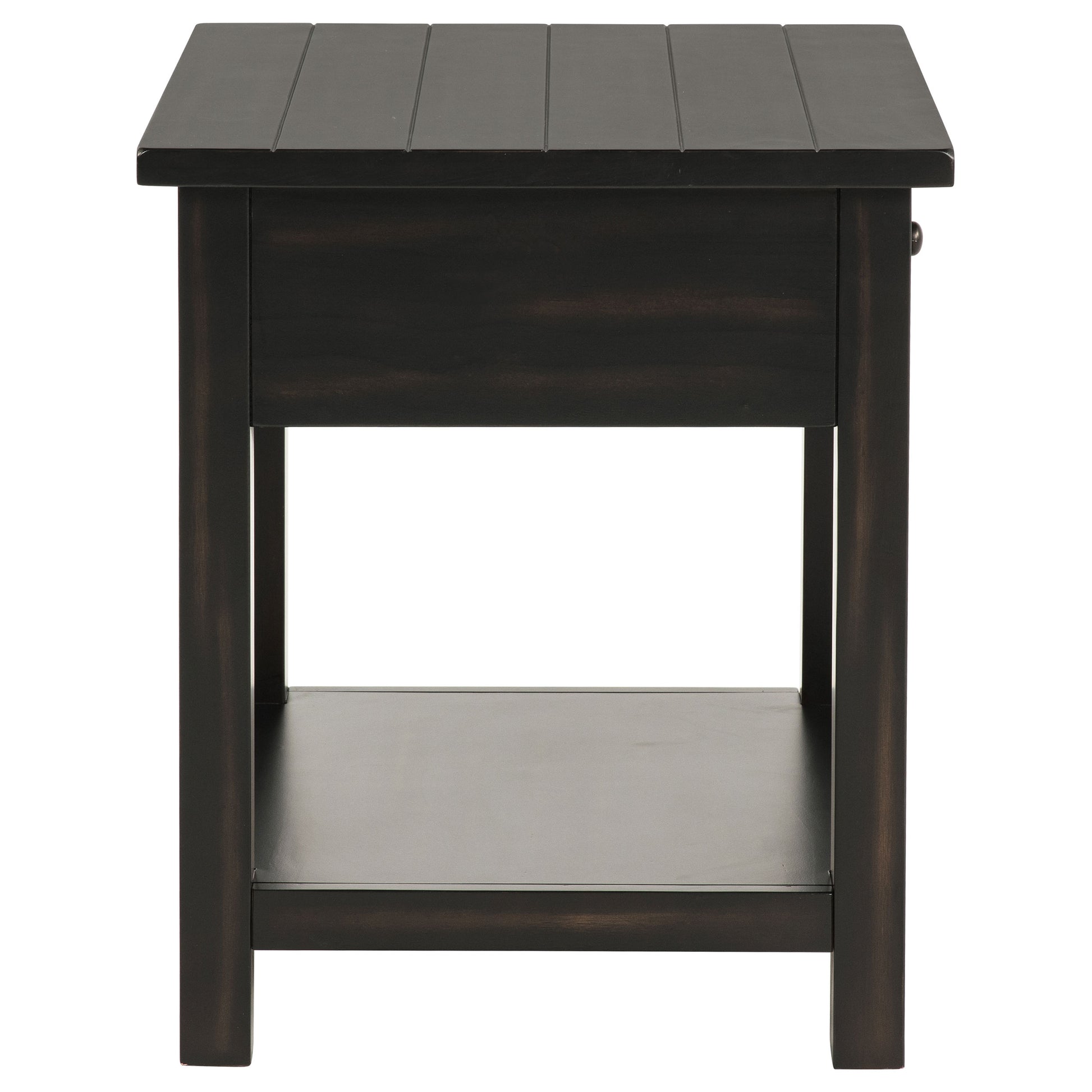 Payne 2-piece Coffee and 1-drawer End Table Set Java - Discount Furniture Connection