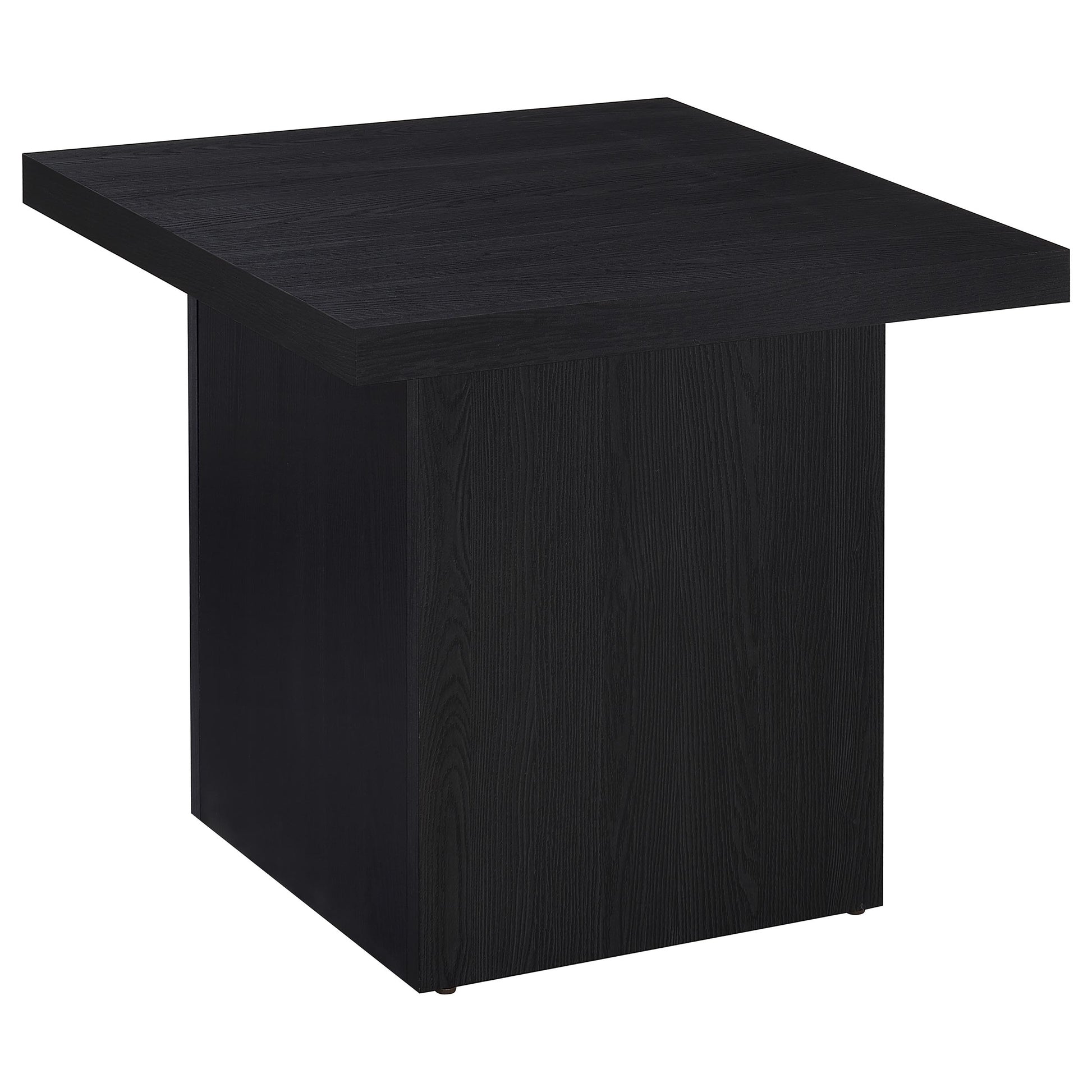 Max 3-piece Rectangular Coffee and End Table Set Black - Discount Furniture Connection