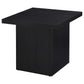 Max 3-piece Rectangular Coffee and End Table Set Black - Discount Furniture Connection