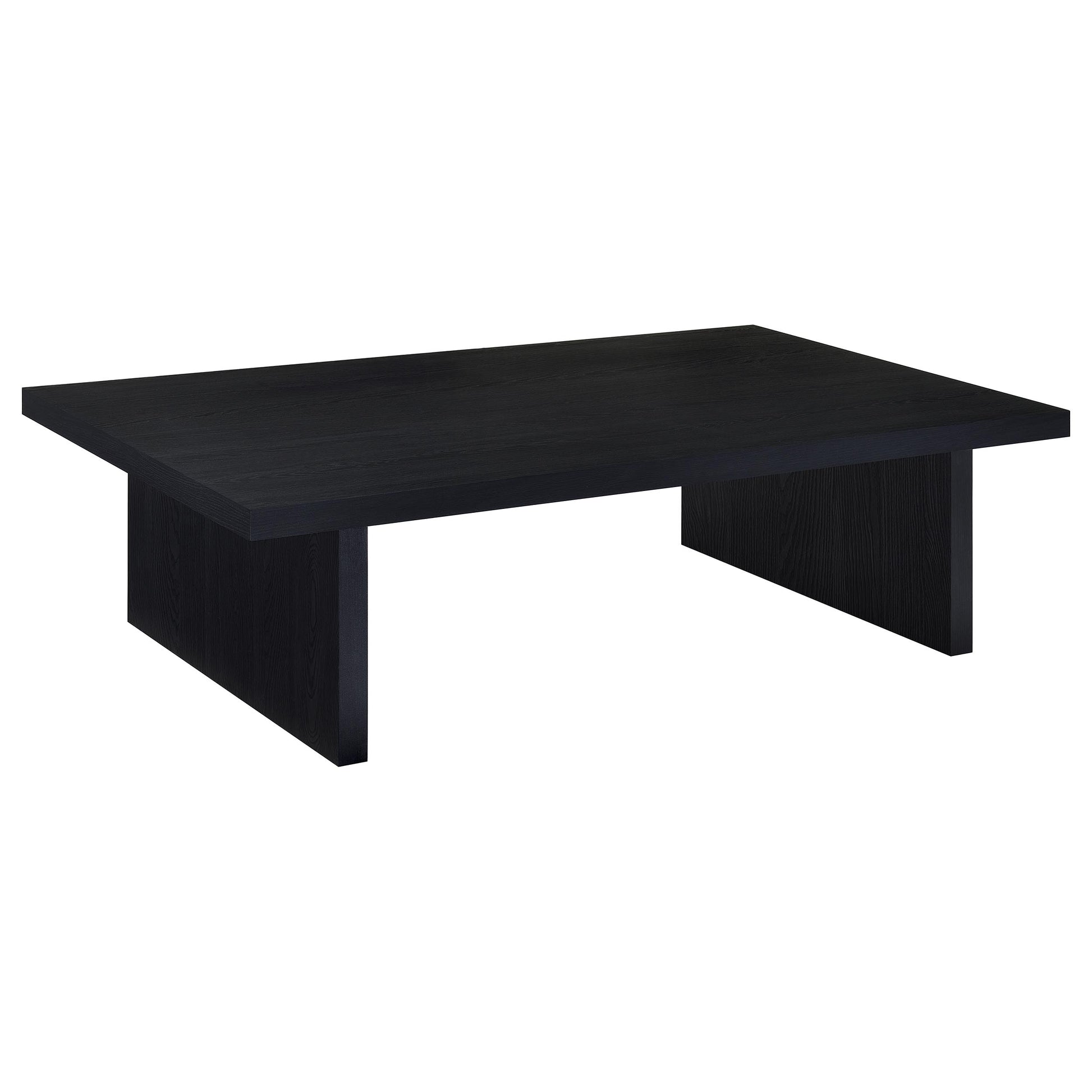 Max 3-piece Rectangular Coffee and End Table Set Black - Discount Furniture Connection
