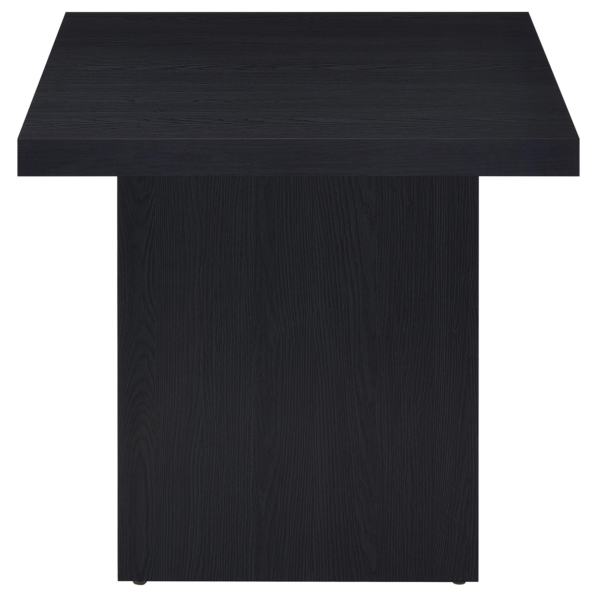 Max 3-piece Rectangular Coffee and End Table Set Black - Discount Furniture Connection