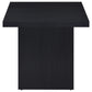 Max 3-piece Rectangular Coffee and End Table Set Black - Discount Furniture Connection