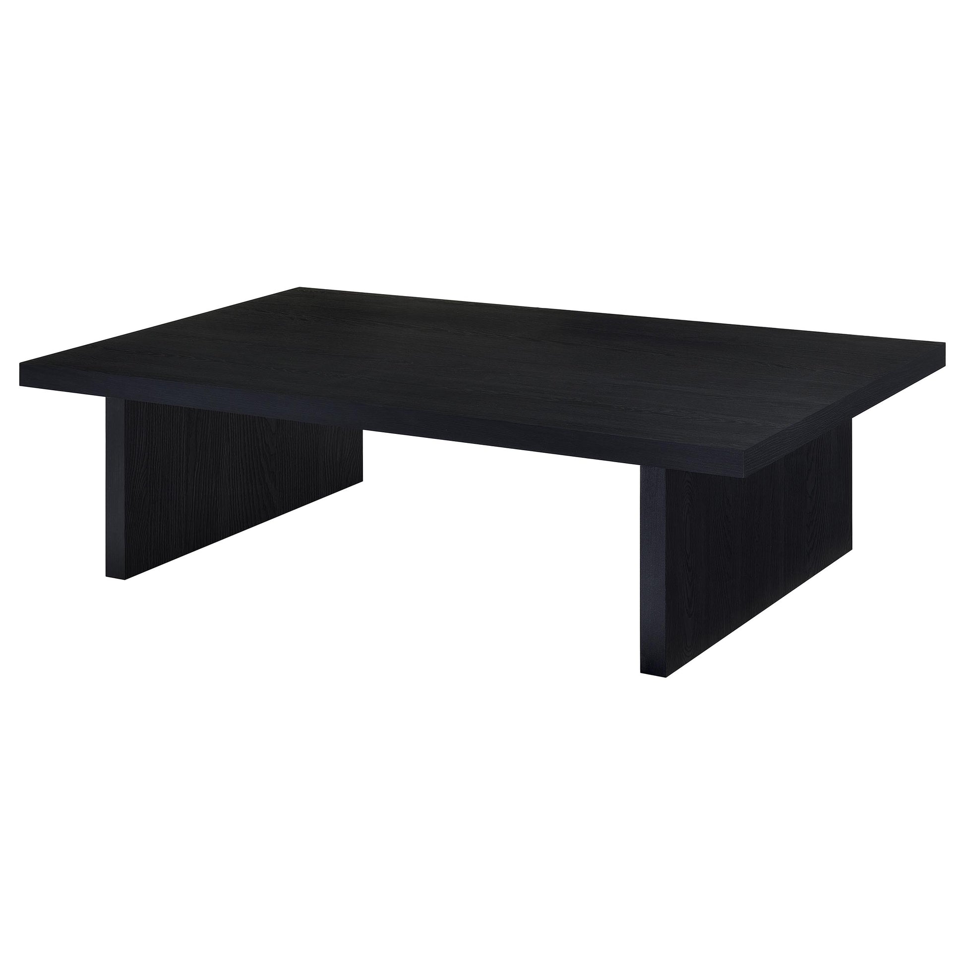 Max 3-piece Rectangular Coffee and End Table Set Black - Discount Furniture Connection