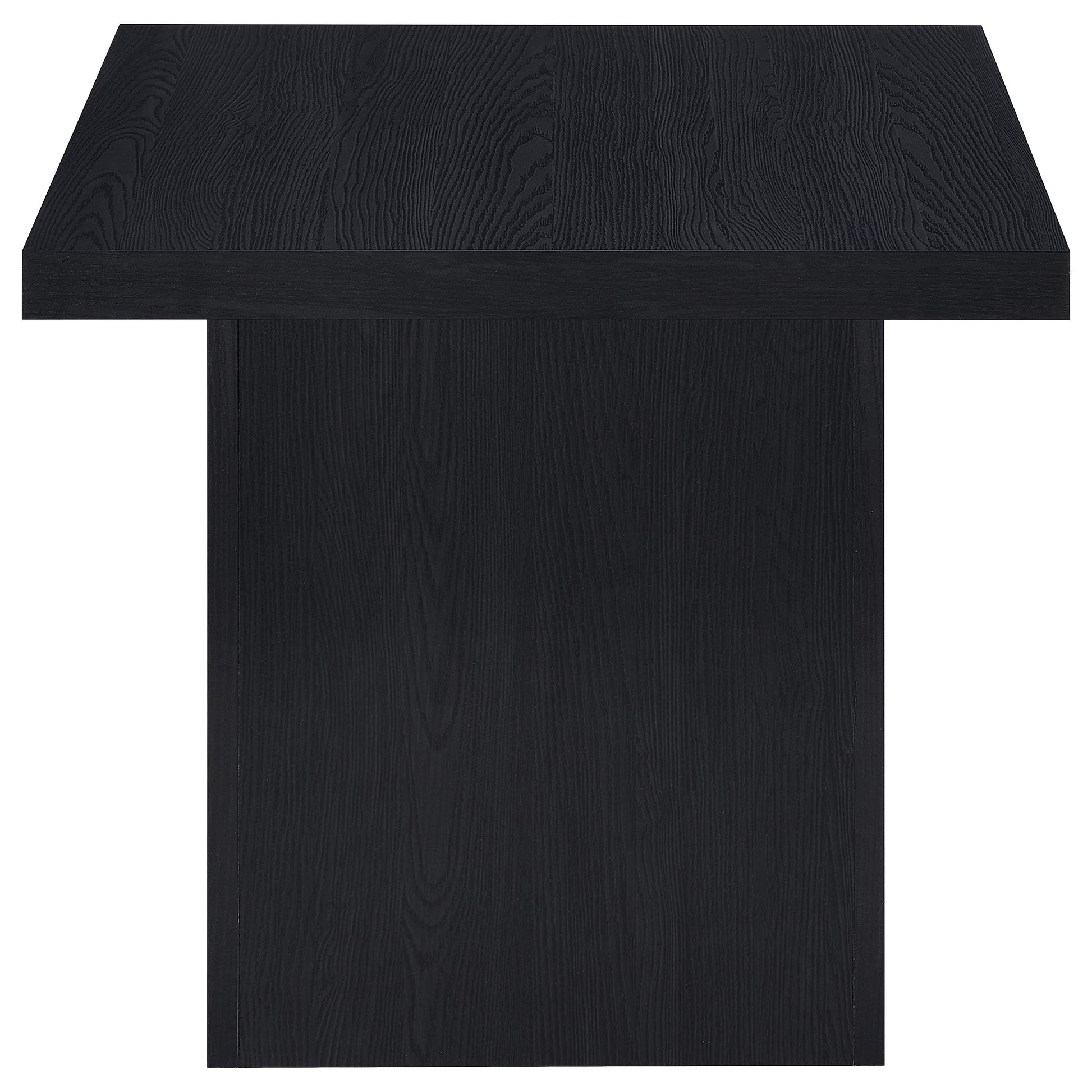 Max 3-piece Rectangular Coffee and End Table Set Black - Discount Furniture Connection