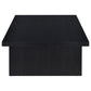 Max 3-piece Rectangular Coffee and End Table Set Black - Discount Furniture Connection