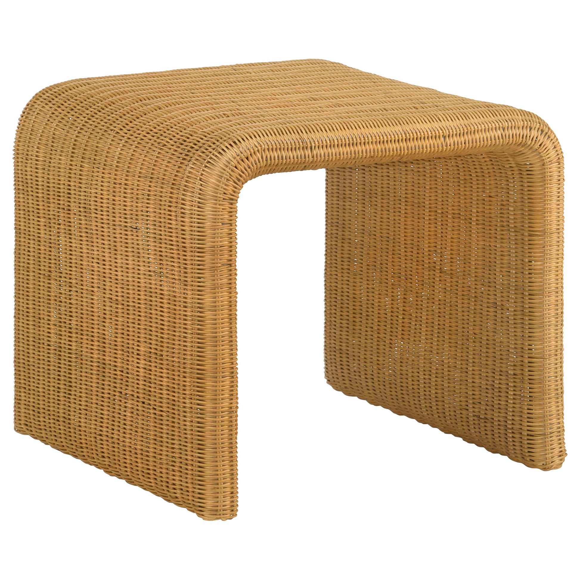 Cahya 2-piece Rattan Coffee and End Table Set Natural - Discount Furniture Connection