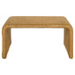 Cahya 2-piece Rattan Coffee and End Table Set Natural - Discount Furniture Connection