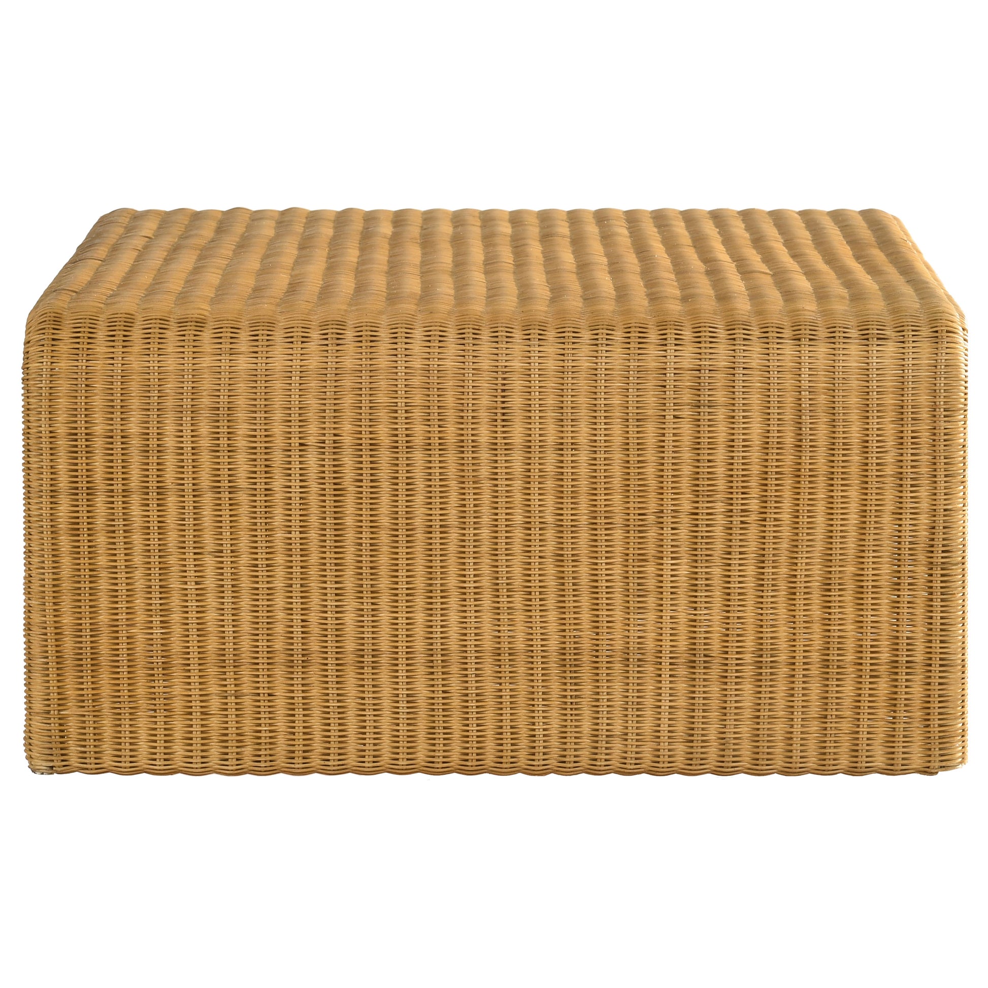 Cahya 2-piece Rattan Coffee and End Table Set Natural - Discount Furniture Connection