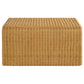 Cahya 2-piece Rattan Coffee and End Table Set Natural - Discount Furniture Connection