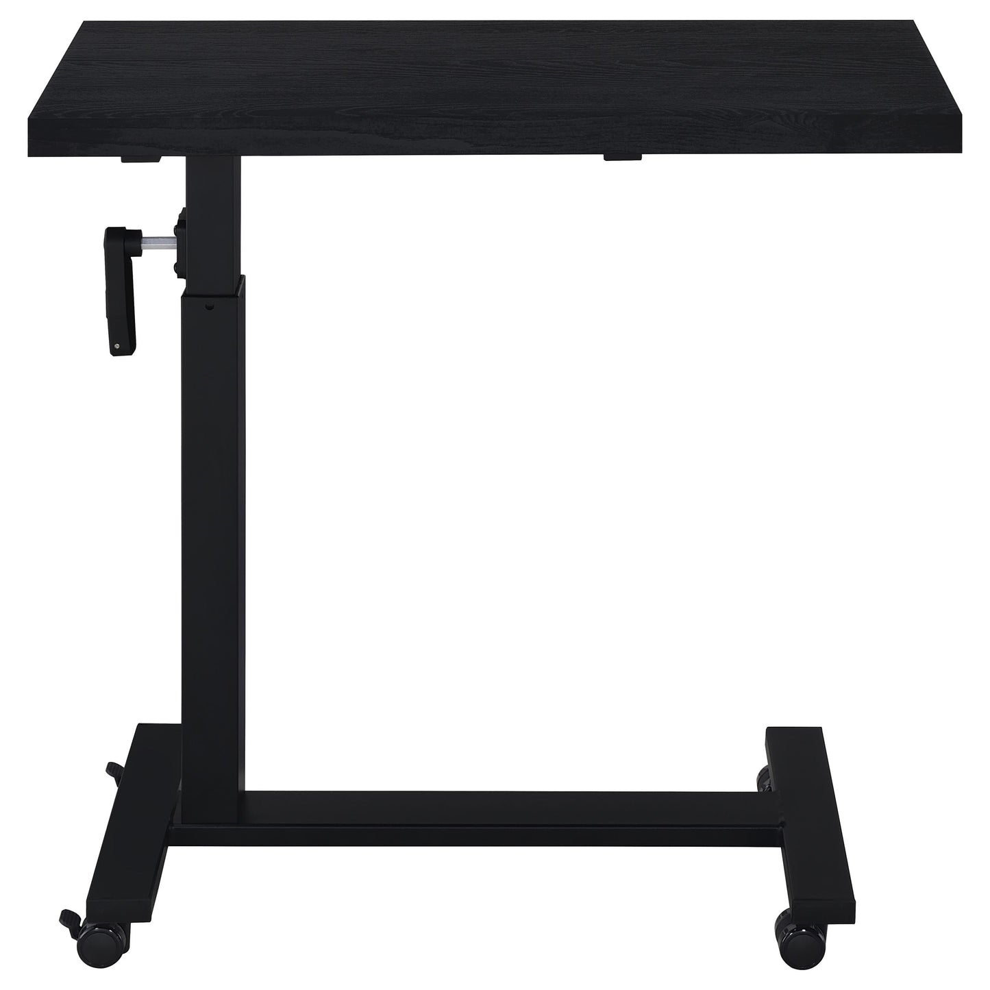 Westpark Height Adjustable Mobile Bedroom C-Table Black