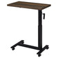 Westpark Height Adjustable Mobile Bedroom C-Table Dark Pine
