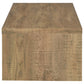 Lynette 2-piece Rectangular Coffee and End Table Set Mango