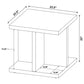 Cortona 2-piece Coffee and End Table Set Mango - Discount Furniture Connection