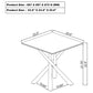 Carvell 2-piece Square Coffee and End Table Set Mirage White