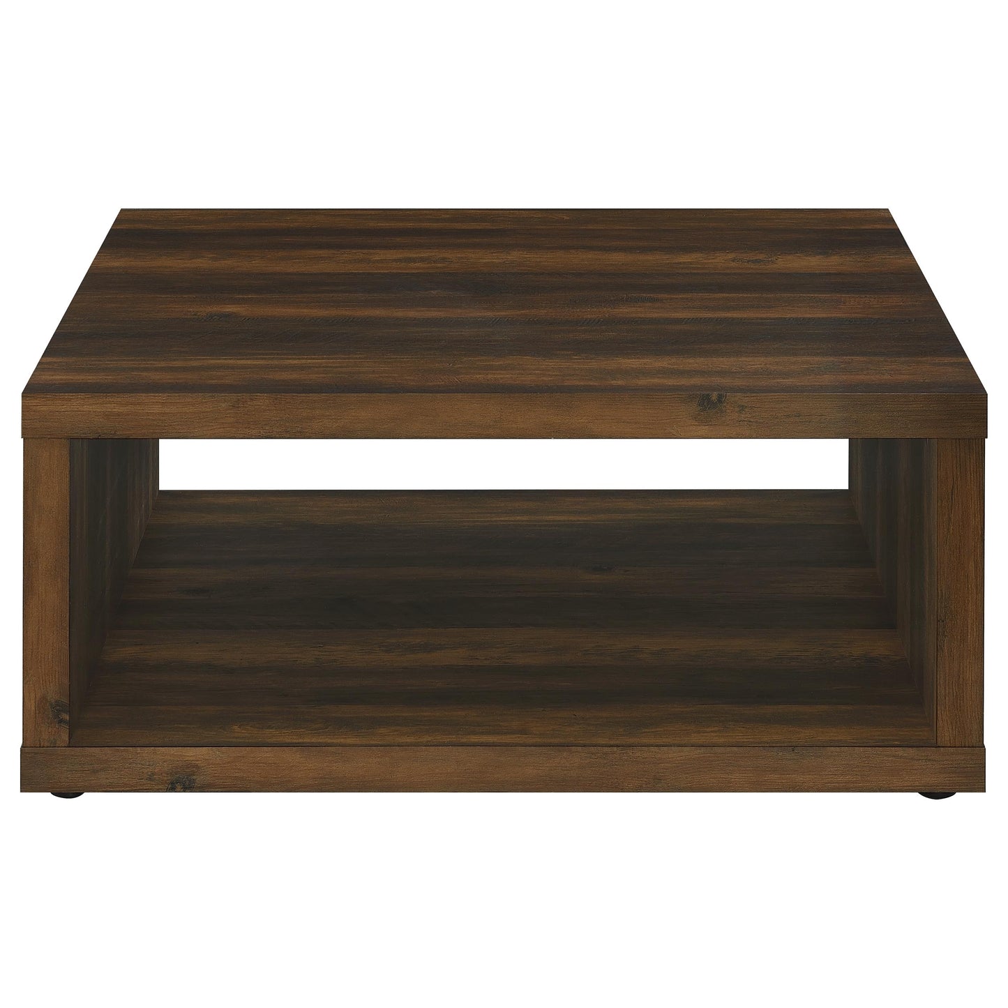Frisco 2-piece Coffee and End Table Set Dark Pine