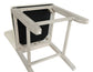 Garland 24″ Counter Stool, Greige Finish