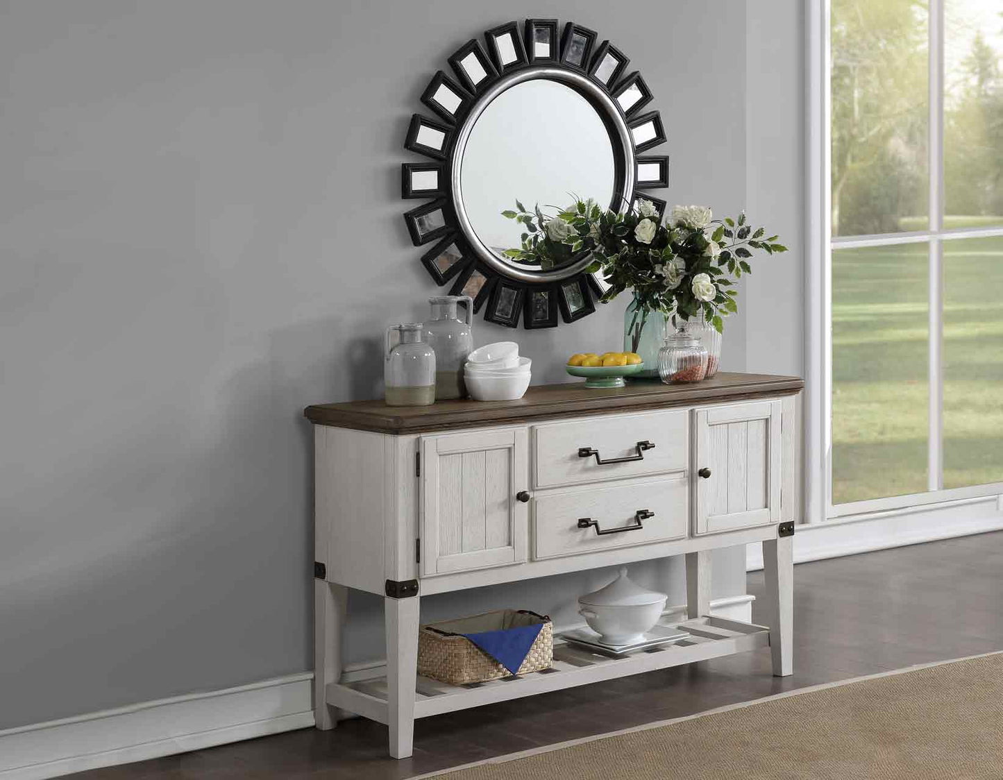 Pendleton 5-Piece Counter Dining Set
(Counter Table & 4 Counter Stools)