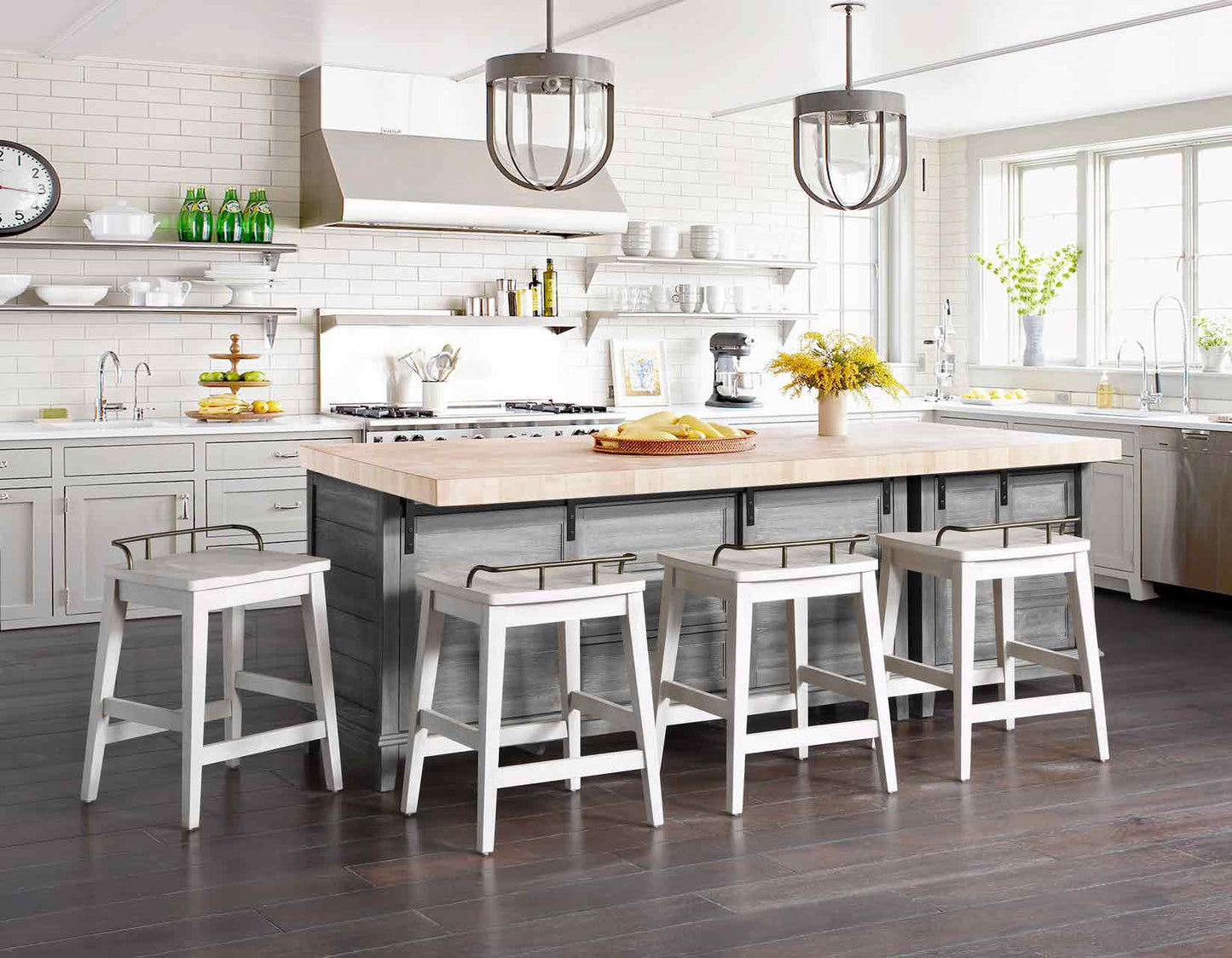 Pendleton 5-Piece Counter Dining Set
(Counter Table & 4 Counter Stools)