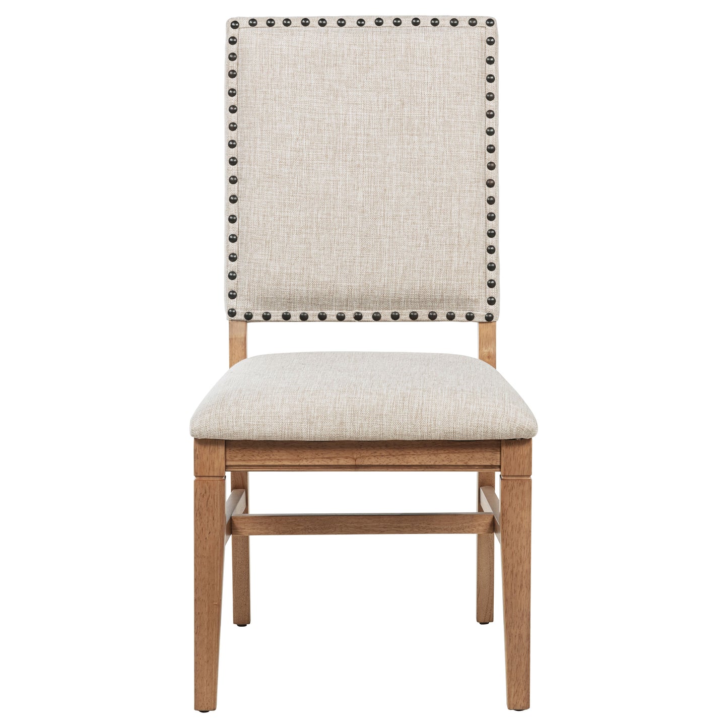 Middleton Upholstered Dining Side Chair Beige (Set of 2)