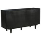 Middleton 4-door Sideboard Server with Dual Drawers Black - Discount Furniture Connection