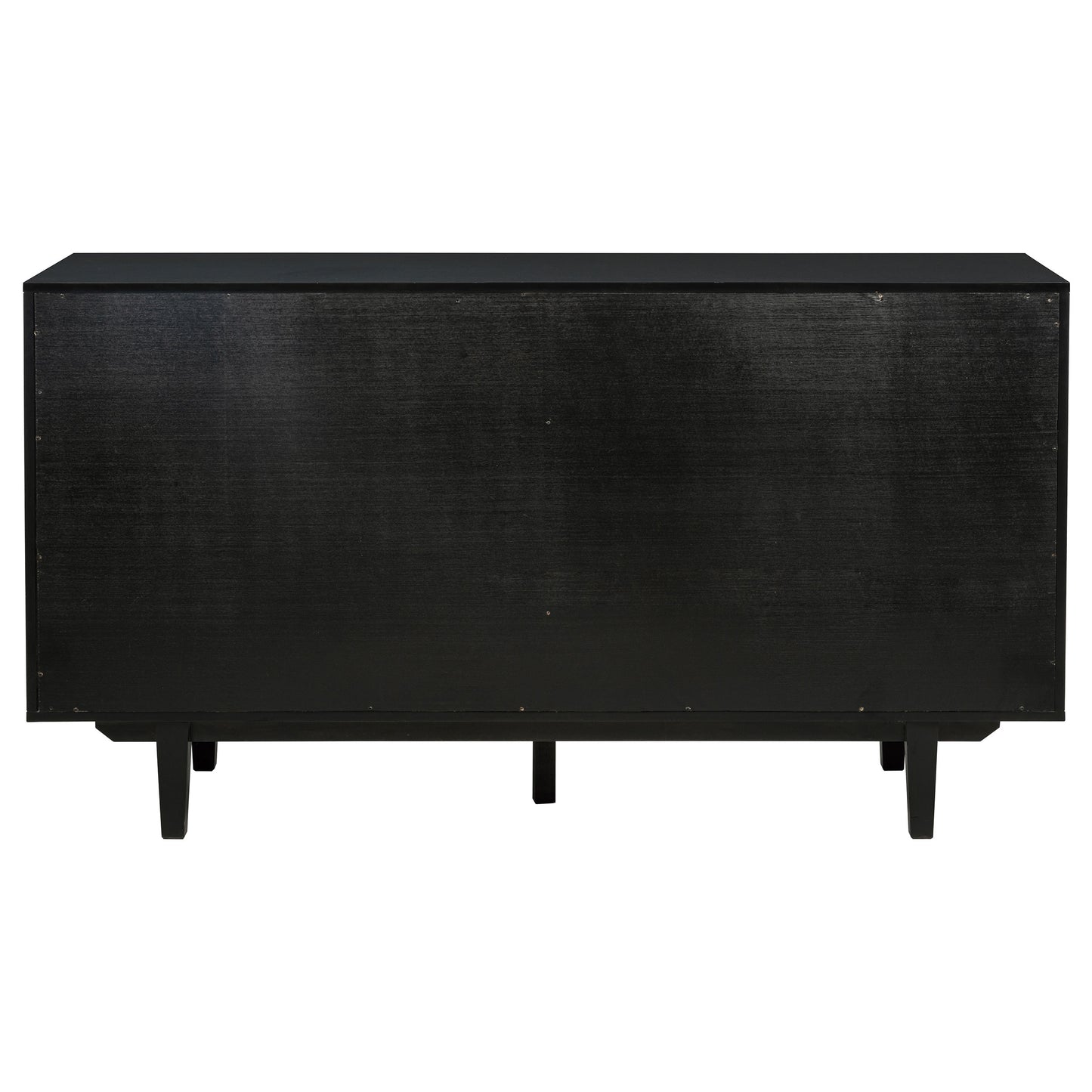 Middleton 4-door Sideboard Server with Dual Drawers Black - Discount Furniture Connection