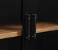 Middleton 4-door Sideboard Server with Dual Drawers Black - Discount Furniture Connection