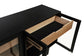 Middleton 4-door Sideboard Server with Dual Drawers Black - Discount Furniture Connection