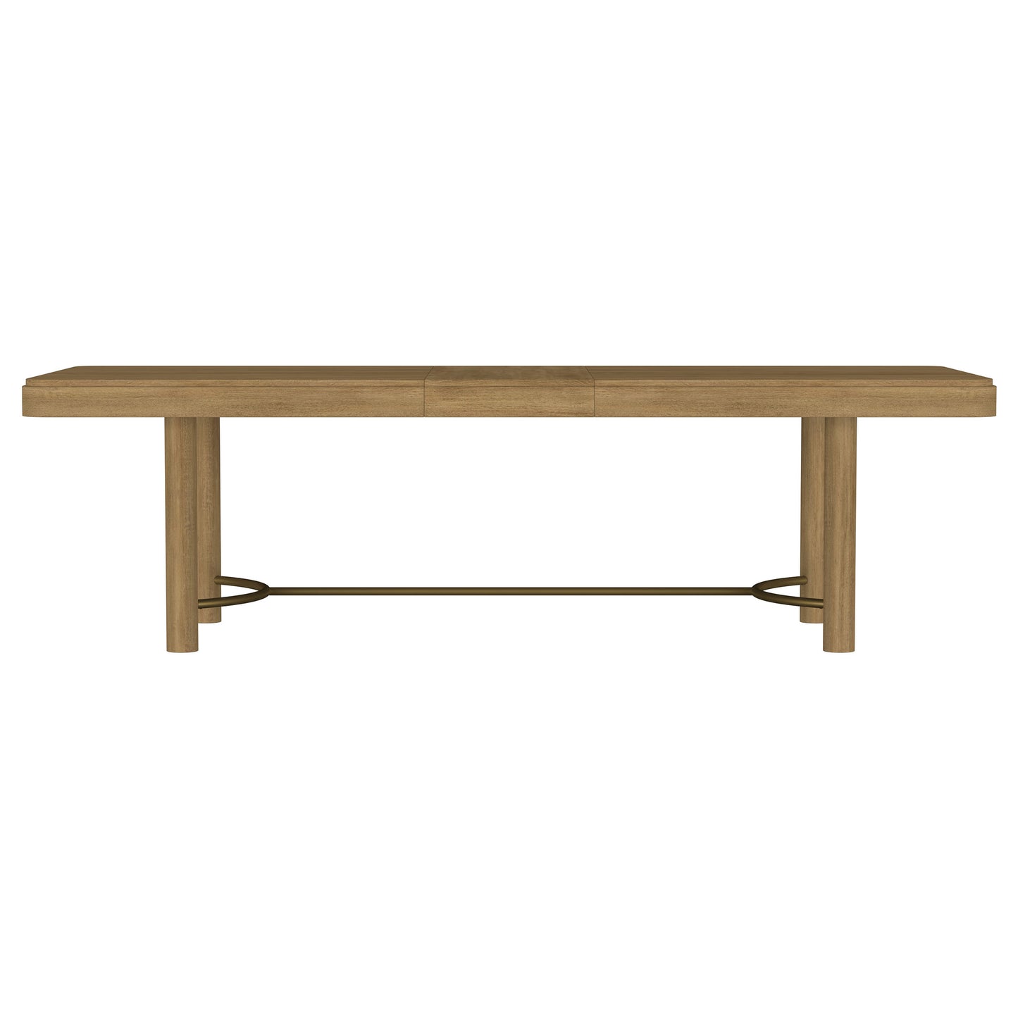 Arini 5-piece Extension Leaf Dining Table Set Sand Wash and Black - Discount Furniture Connection